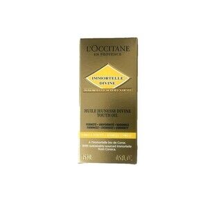 L'Occitane Immortelle Divine Youth Oil Advanced Youth Face Care 0.5 oz /15ml NEW